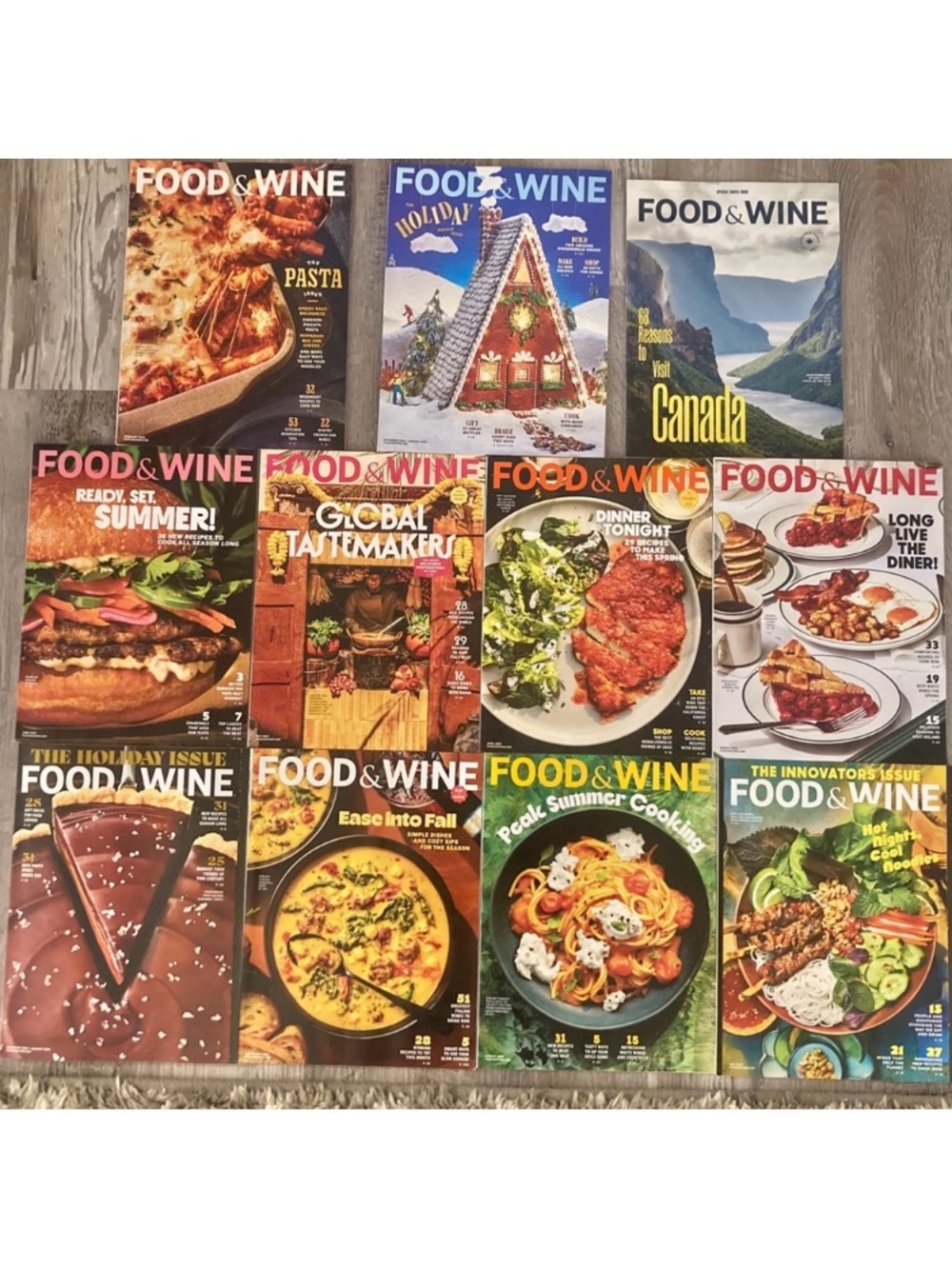 Lot 11 Food & Wine Magazine 2025 2026 Jan Dec Sep Aug July Jun May April Mar Feb